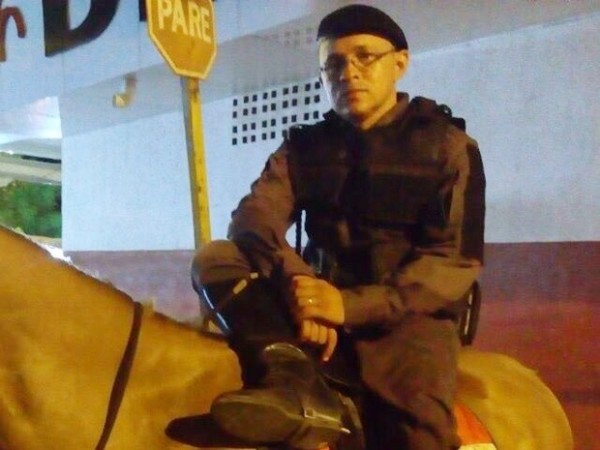 Soldado Wildiney Alves de Andrade trabalhava na Cavalaria (Foto: Arquivo Pessoal)