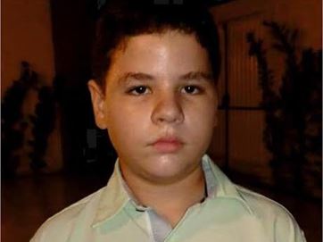 Erick Gabriel Muniz de Sousa, de 11 anos, foi encontrado morto na sexta-feira (22).