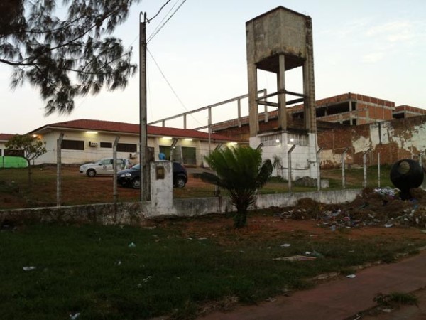 Complexo Penal João Chaves, na Zona Norte de Natal (Foto: Caroline Holder/G1)