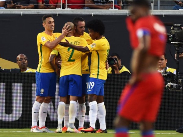 Goleada em Orlando: Brasil vence o Haiti com facilidade(Hector Retamal/AFP)