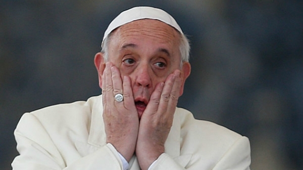 O Papa admitiu que "há perguntas para as quais não se tem uma resposta humana".