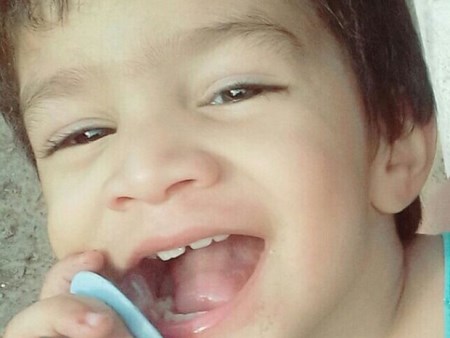 Rhayron Christian, de 2 anos, morreu após tomar achocolatado supostamente envenenado (Foto: Arquivo pessoal)