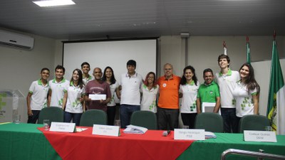 Grêmio e candidatos a prefeito da cidade de Currais Novos