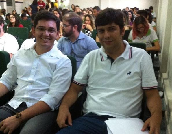 Os jovens Anderson Alves e Odon Jr, eleitos (vice e prefeito de Currais Novos.