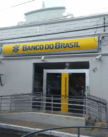 Agência Banco do Brasil de Florânia. (Foto: Ricardo 