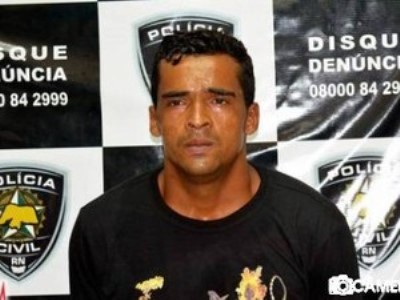 Osvaldo Ferreira de Souza foi preso suspeito de envolvimento na morte de policial militar (Foto: G1 RN)