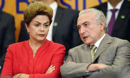Dilma e Temer, vencedores das eleições de 2014